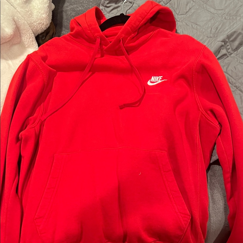 Nike Bold Red Pullover Hoodie